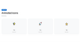 MEDIA ANIMATED ICONS
