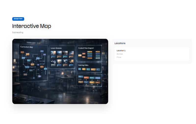 Multimedia Map MEDIA INTERACTIVE MAP