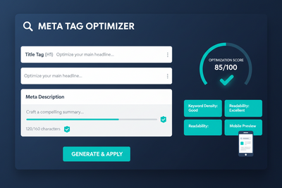 Meta Tag Optimizer Claude Skill — Title & Description Template