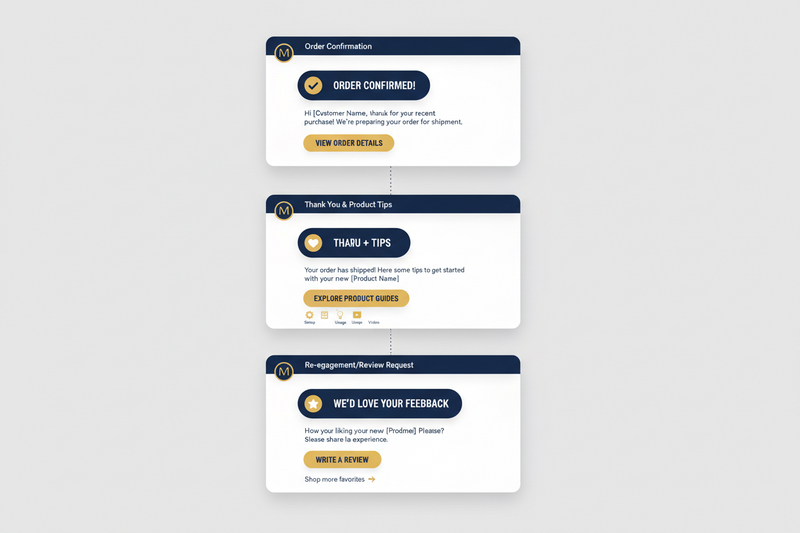 Post-Purchase Email Sequence Claude Skill — Klaviyo Template