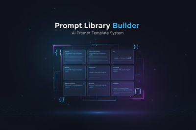 Prompt Library Builder Claude Skill — AI Prompt Template System
