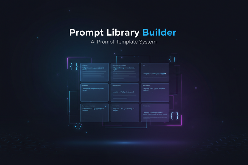 Prompt Library Builder Claude Skill — AI Prompt Template System