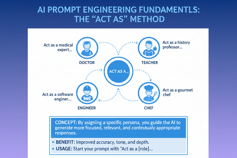 Prompting Methodology Prompting Fundamentals: Act As Method