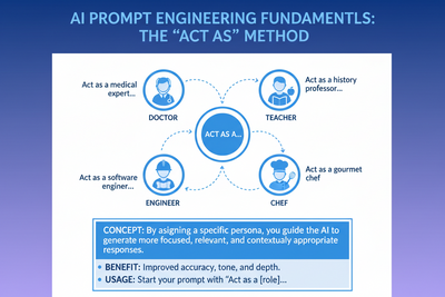 Prompting Fundamentals: Act As Method