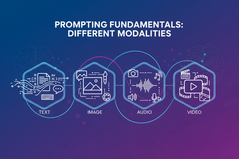Prompting Fundamentals: Prompting for Different Modalities