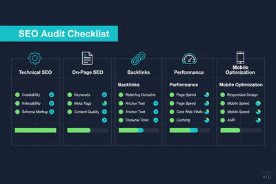 SEO Audit Checklist Claude Skill — Technical SEO Template