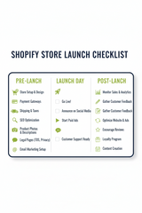 Shopify Launch Checklist Claude Skill — Store Launch Template