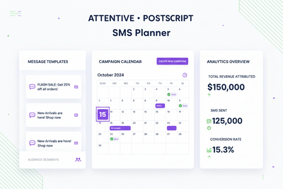 SMS Campaign Planner Claude Skill — Attentive & Postscript Template