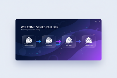 Welcome Series Builder Claude Skill — Klaviyo & Email Template